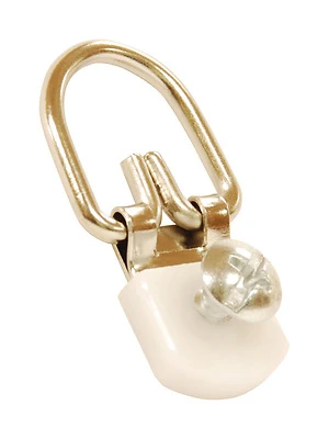 OOK 50377 Picture Hanger, 20 lb, Steel, Nickel, Silver