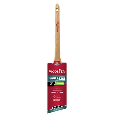 Wooster 4424-2 Thin Angle Sash Paint Brush, Chinex FTP, 2 In.
