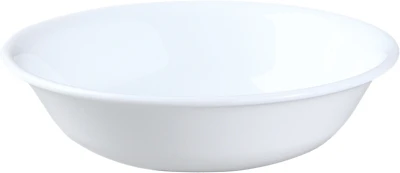 Corelle 6003899 Winter Frost White Vitrelle Glass Dessert Bowl, 10 oz.