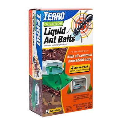 Woodstream T1804-6 Outdoor Liquid Ant Bait, Liquid, Mild Sweet