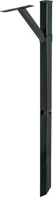 Gibraltar Mailboxes SDPK00AM Steel Drive-In Mailbox Post Kit, Black, 60-In.