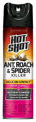 Ant, Roach & Spider Killer, Fresh Floral, 17.5-oz.