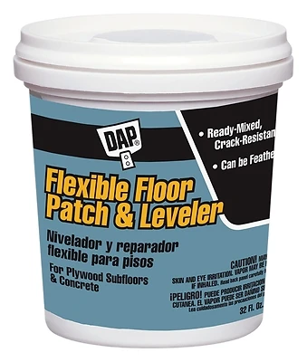 Dap Bondex 59184 Ready-To-Use Floor Leveler and Patch, Gray, Qt.