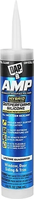 AMP Advanced All-Purpose Sealant, Clear, 9-oz.
