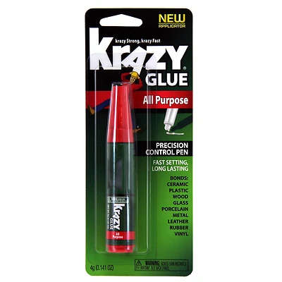 Krazy Glue KG82948MR All Purpose Precision Control Pen, 4 g