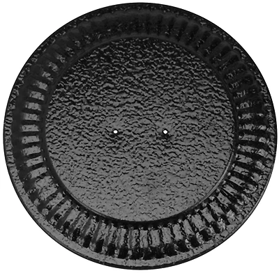 Imperial BM0026 Stove Pipe Flue Stopper, Black, 4 to 8 In.