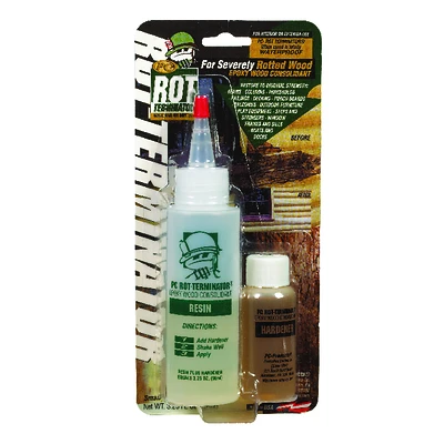 PC Products 350614 Rot Terminator Wood Hardener, Epoxy, 3.25 Oz.