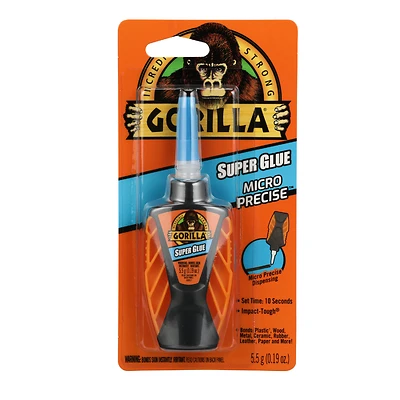 Gorilla 6770002 Super Glue, Micro Precision, 5-gm.