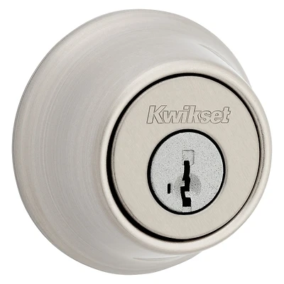 Kwikset 665 Double-Cylinder Deadbolt, Satin Nickel, 6-Pack