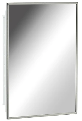 X314 Stainless Steel Swing Door Medicine Cabinet 22-1/8 In H