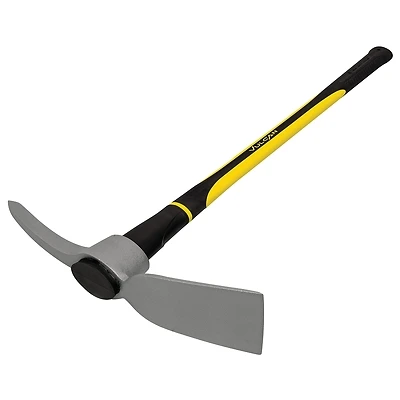 Vulcan 34938 Pro Pick Mattock, 5 Lb, 36 In Fiberglass Handle