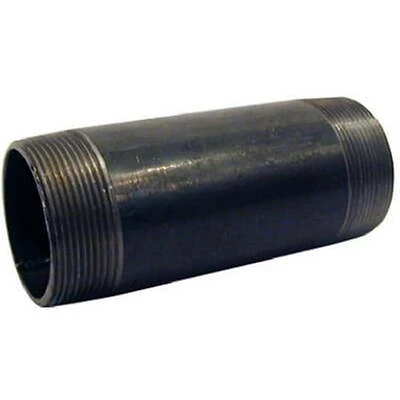 Nb-0715 0.75 X 1.5 In. Black Nipple Pipe Connector