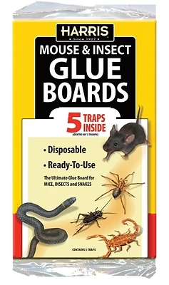 Gb-5 Pre-baited Glue Boards - 5 Pack For Mice & Insects
