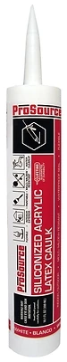Mintcraft Prosource 7850200 Siliconized Acrylic Sealant, 10.1 Oz, Pack Of 12