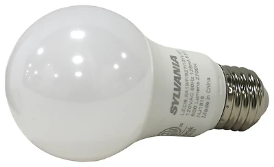 Sylvania Contractor Series LED A19 Bulb, 8.5W, 2700K, 2-Pack