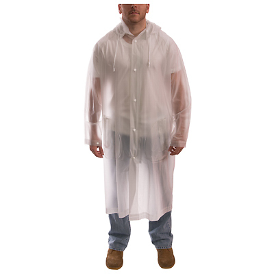 Tuff-Enuff Raincoat, Clear, L
