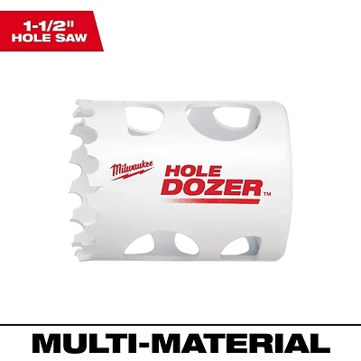Milwaukee 49-56-9617 Hole Dozer Bi-Metal Hole Saw, 1-1/2 In.