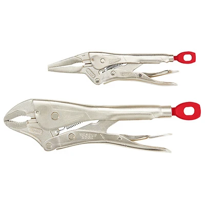 Milwaukee 48-22-3602 Torque Lock Locking Pliers Set, 10 In. and 6 In., 2-Piece