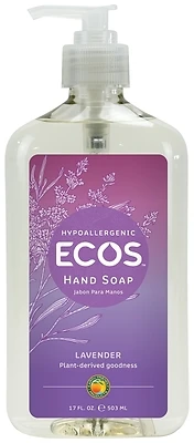 Ecos PL9665/6 Pro Lavender Liquid Hand Soap, 17 Oz
