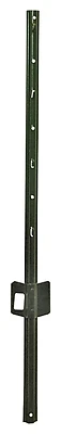 Jackson Wire 14025845 U-Post Fence Post, 3 Ft, Steel, Green