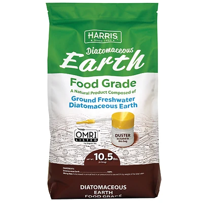 Harris DEFG-105P Food Grade Organic Crawling Insect Killer Powder, 10.5 Lb