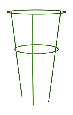 716009 Heavy-duty Round Peony Support, 30 In L X 18 In W, Green, 25 Pk