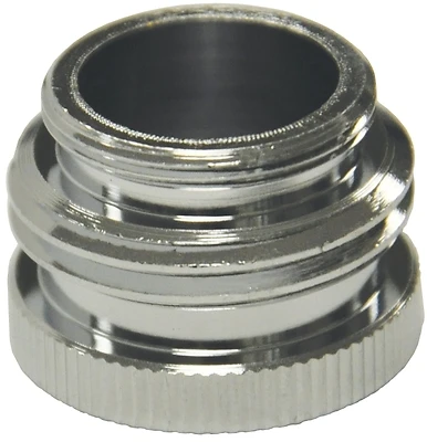 Danco Brass Hose Aerator Adapter, 55/64-27 In, Male x Female