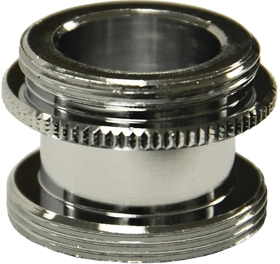 Danco 10517 Aerator Adapter, 15/16-27M x 55/64-27M, Male, Chrome
