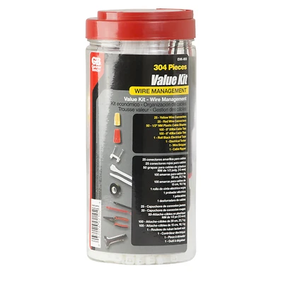 Gardner Bender EVK-003 Electrical Project Kit, Assorted, 304-Piece