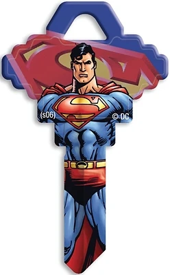 Hy-Ko 15005SC1-SM2 Brass Superman Key Blank, SC1 Keyway, Schlage & Baldwin
