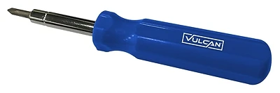 9358938 6-in-1 Toolbasix Screwdriver With Ergonomic Blue Handle