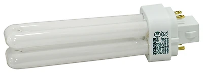 Sylvania 20942 Compact Fluorescent Bulb, 13W, G24Q-3 Base, 900 Lumens