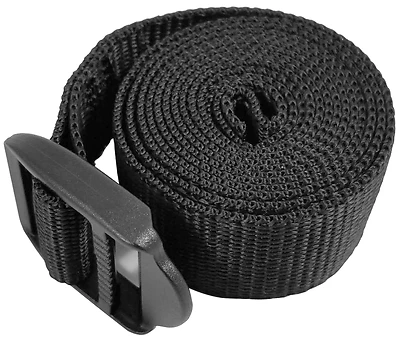Coghlan's 7604 Utility Strap, 1 In. W X 4 Ft. L, Polypropylene, Black
