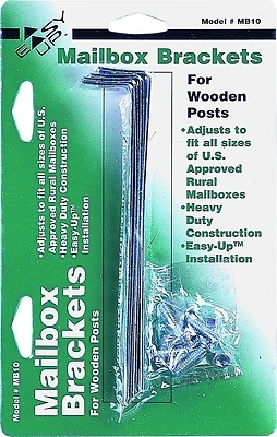 Gibraltar Mailboxes MB1000AM Mounting Bracket, Galvanized Steel, 5-3/4 In