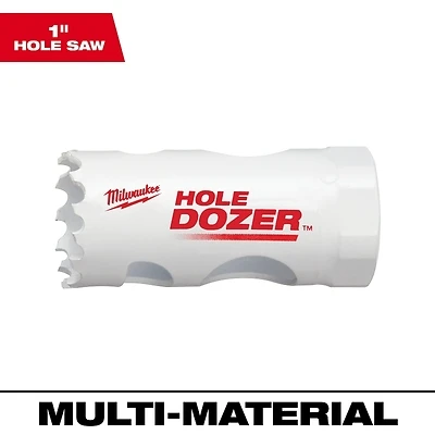 Milwaukee 49-56-9609 Hole Dozer 1 In. Bi-Metal Hole Saw, Quick-Change