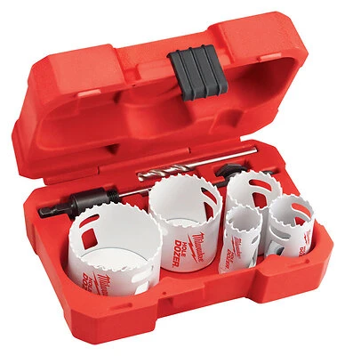 Milwaukee 49-22-4009 Hole Dozer Bi-Metal Hole Saw Set, 9-Piece