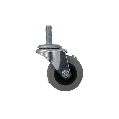 2 In. Swivel Thermoplastic Rubber Caster 80 Lb Load Capacity 1 Pk Model 3264