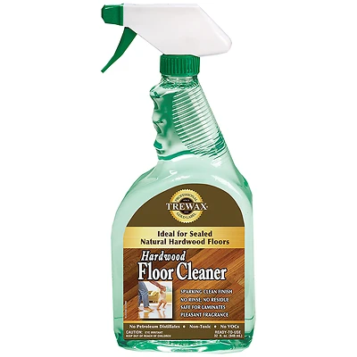 Trewax 887270002 Hardwood Floor Cleaner, No Rinse, 32 Oz