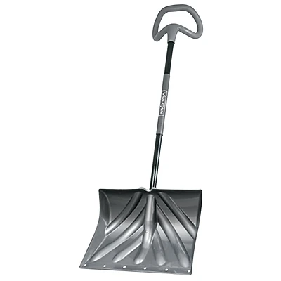 34636 Snow Shovel With Poly Blade And Steel Handle, 18 In.