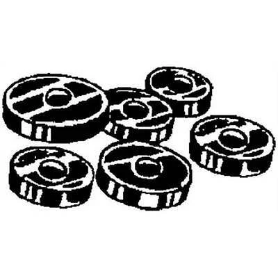 Faucet Washer,3/8 Flat 6/Cd