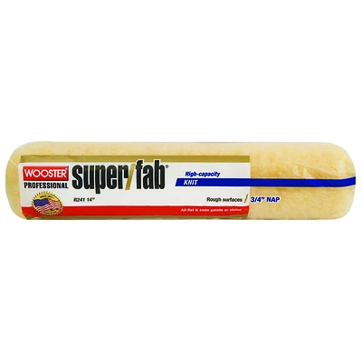 Super/fab Knit 14 In. W X 3/4 In. Regular Paint Roller Cover 1 Pk