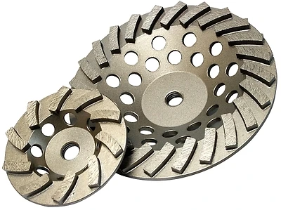 Turbo Cup Grinder 7 Inch With 12 Segments And 5/8-11 Arbor