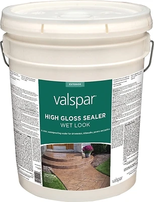5-gallon Wet Look High Gloss Sealer For Concrete, Brick, And Masonry