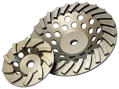Deluxe-cut Turbo Cup Grinder 4 Inch X 5/8-11 With 10 Segments