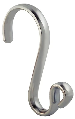InterDesign 55970 Axis Shower Curtain Rings, Polished Chrome, 12 Pack