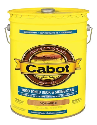 Transparent Natural Oil-based Penetrating Oil Deck And Siding Stain 5 Gallon