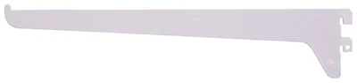 12 Inch White Utility Shelf Bracket, Model 25228phl-ps, Steel Construction