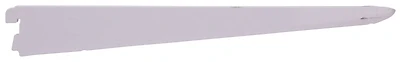 White Shelf Bracket 14 In. Depth, 2 In. Width, 1/2 In. Thickness