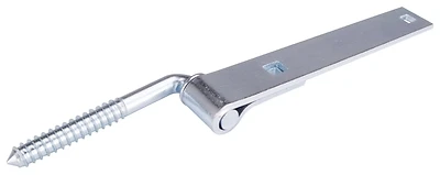 8 Inch Screw Hook And Eye Door Hinge, Steel Zinc Plated