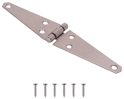 4 Inch Extra Heavy Duty Strap Hinge, Stainless Steel, Model Hsh-s04-c1ps